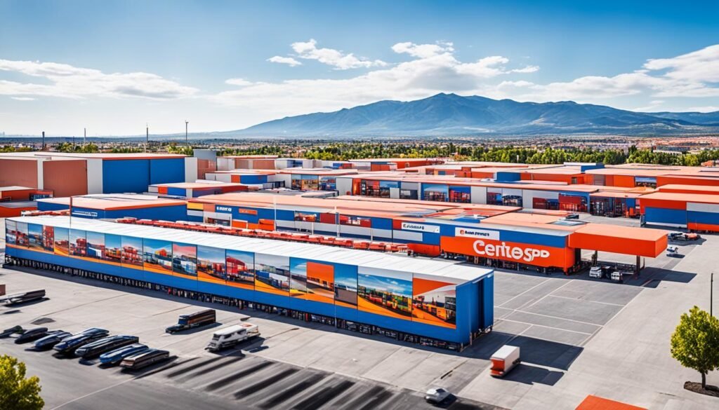 Centro de transporte de salida AliExpress