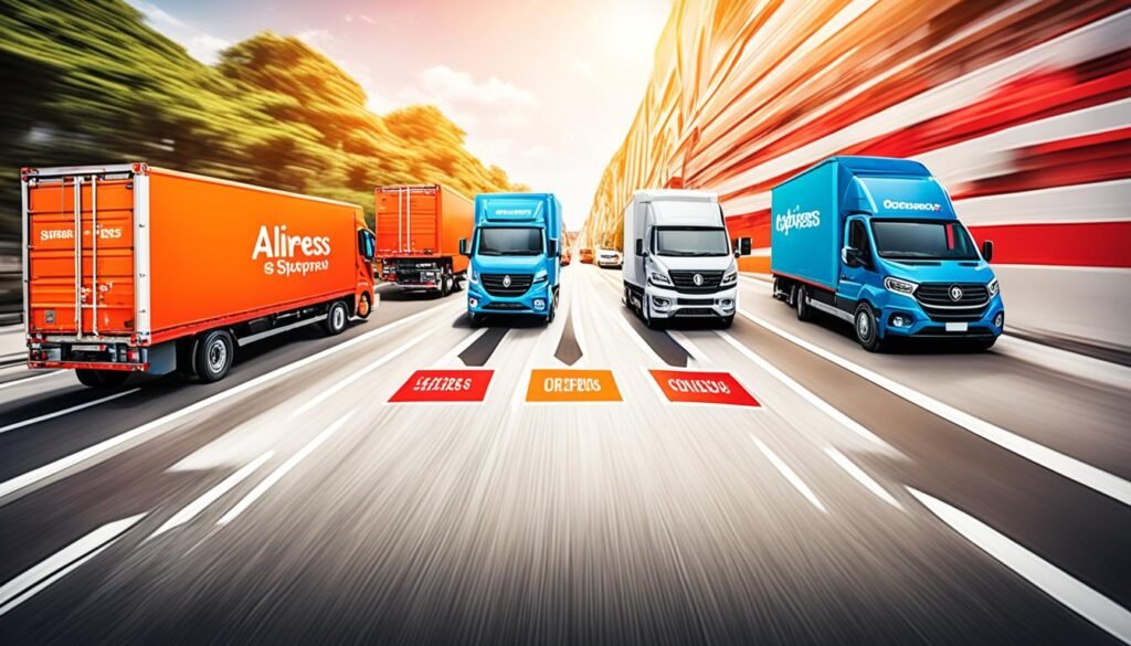 Comparativa de envío AliExpress