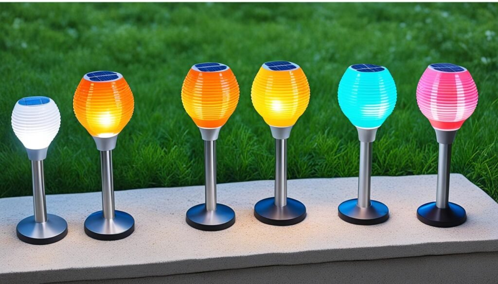 Comparativa de Lámparas Solares