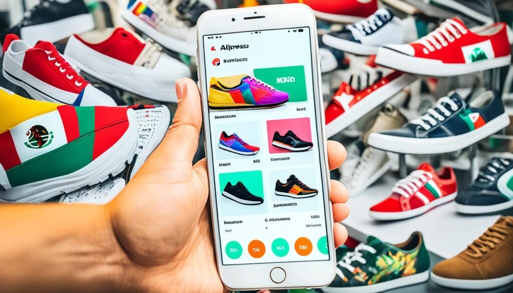 Envío de zapatos AliExpress