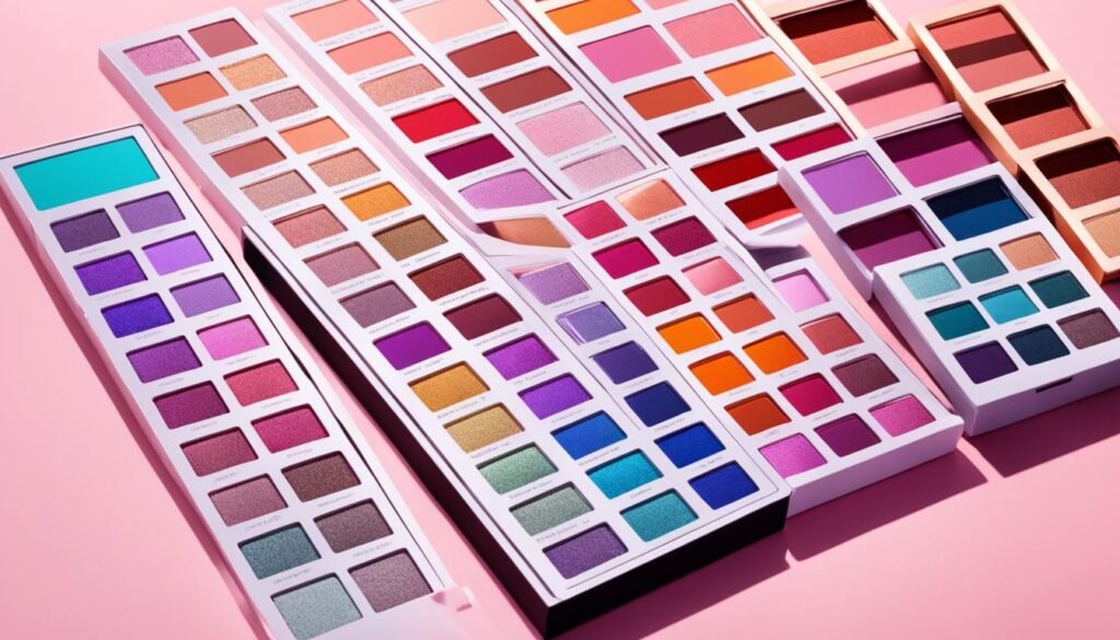 Paletas de sombras Aliexpress