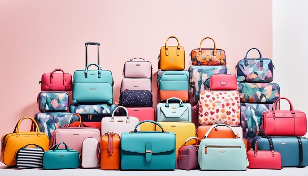 Variedad de Bolsos y Maletas