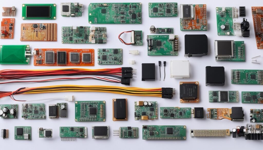 Variedad de módulos electrónicos en AliExpress
