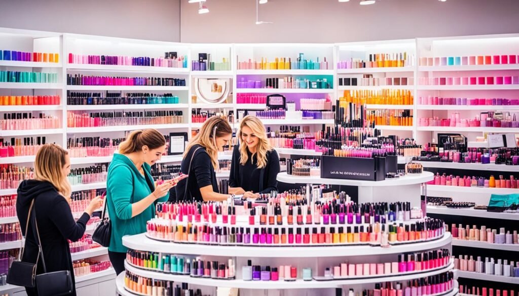 mercado de maquillaje en AliExpress