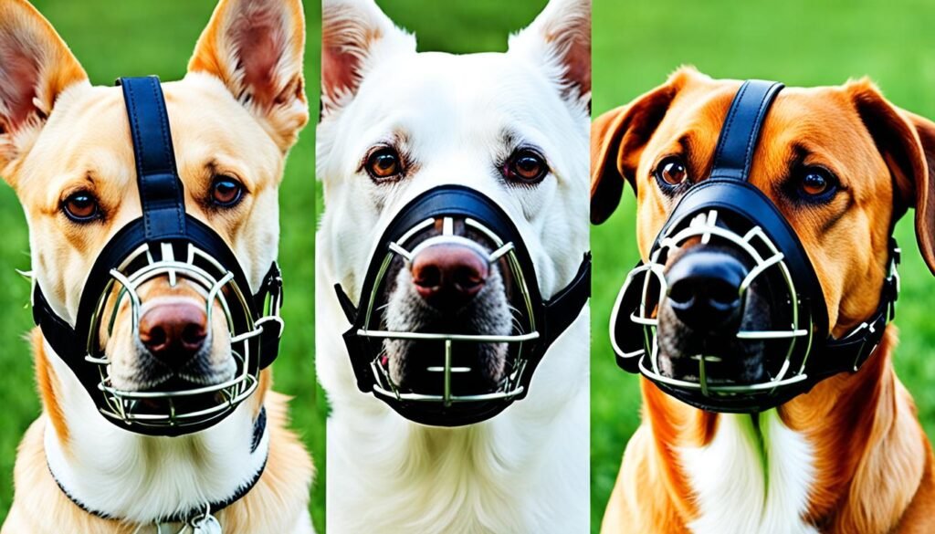 tipos de bozales para perros